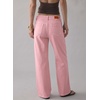 image:imageSidefeel Womens Wide Leg Jeans High Waisted Stretchy Jeans Denim PantsPink