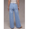 image:imageSidefeel Womens Wide Leg Jeans Mid Rise Stretchy Jeans Denim PantsSky Blue